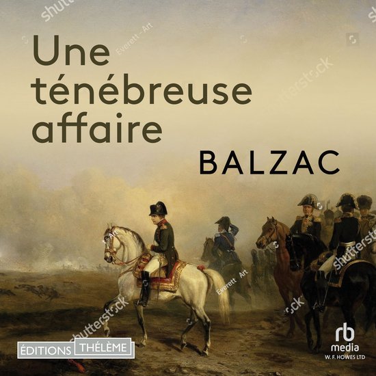 Une ténébreuse affaire - cover