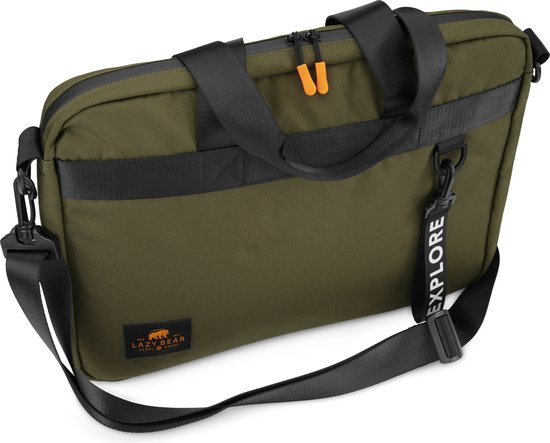 Sac d'ordinateur portable vert Lancy