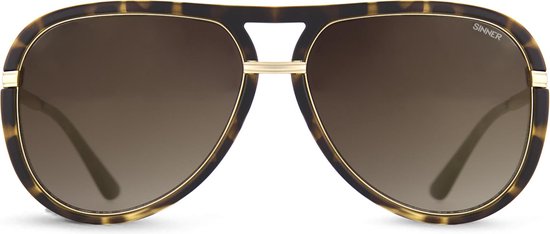 SINNER - Milan zonnebril - Goud Turquoise van Sinner — afbeelding 2