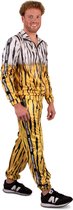 PartyXplosion - Costume des fermiers du Tyrol et de l'Oktoberfest - Tigre de pub bourdonnant comme un animal - Homme - Jaune, Wit / Beige - Taille 62 - Fête de la bière - Déguisements