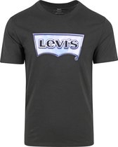 Levi's - T-shirt graphique Original Chrome Zwart - Homme - Taille XL - Coupe régulière