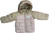 Puma kinder jas 12 tot 18 maand (minicats padded jacket light sand)