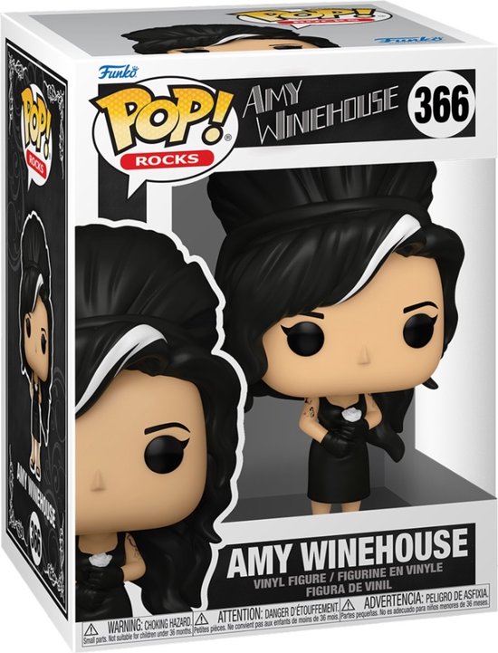 Pop Rocks: Amy Winehouse - Back to Black - Funko Pop #366
