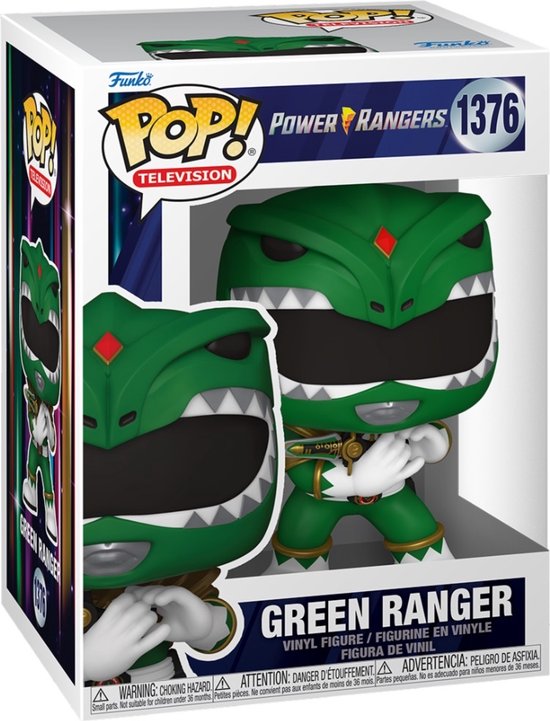 Funko Pop! TV: Mighty Morphin Power Rangers 30th Anniversary - Green Ranger