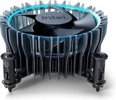 Intel Laminar RM1 - Koeler voor processor - 600 - 3150 omw/min. - 29 dBA - voor LGA 1700 - 4-pins PMW - aluminium, koper - blauw, zwart