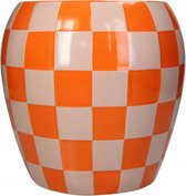 HD Collection Pot Blocks - - Oranje - 22 x 22 x 22 cm (BxHxD)