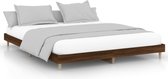 vidaXL-Bedframe-bewerkt-hout-bruin-eikenkleur-140x200-cm