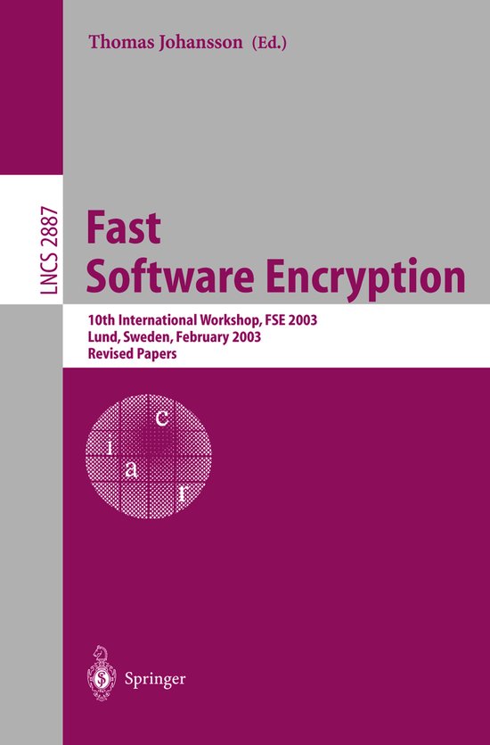 Fast Software Encryption - cover