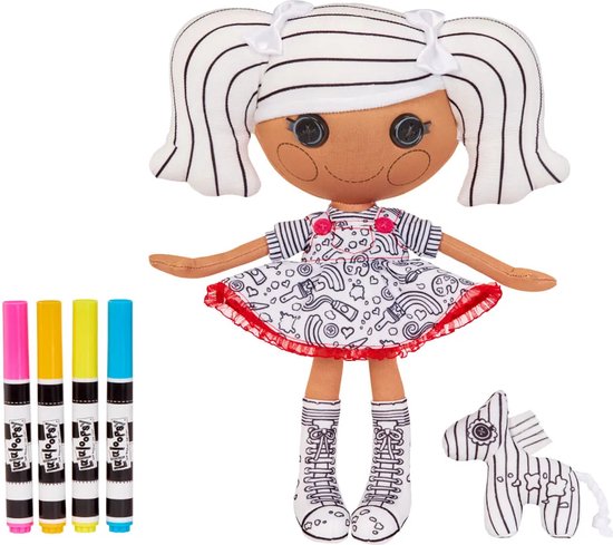 Lalaloopsy pop Color me - Zelf in kleuren - Mode poppen - Poppen - Uit wasbaar stift van Lalaloopsy — afbeelding 2