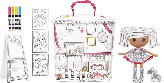 Lalaloopsy pop Color me - Zelf in kleuren - Mode poppen - Poppen - Uit wasbaar stift van Lalaloopsy — afbeelding 3