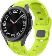 Bol.com YONO Hexagon Bandje 20mm - Horlogebandje geschikt voor Samsung Galaxy Watch 6/5/4 (40/43/44/47mm Classic & Pro) - Mamba ... aanbieding
