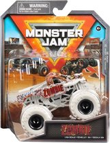 Monster Jam truck Zombie - monstertruck 9 cm schaal 1:64