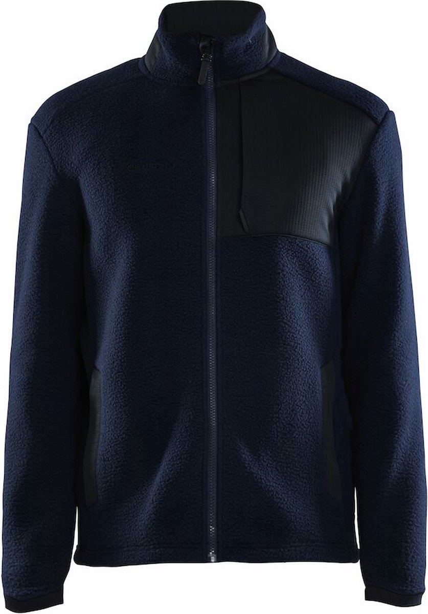 Craft ADV Explore Pile Fleece Jacket M 1912220 - Blaze/Black - 3XL