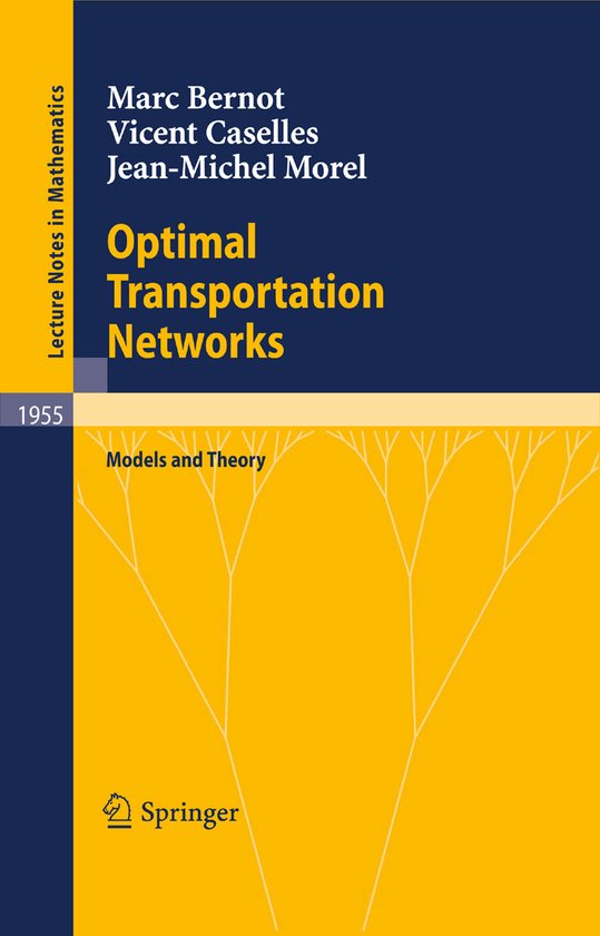 Optimal Transportation Networks - cover