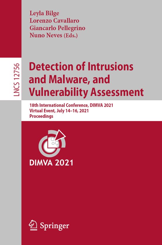 Lecture Notes in Computer Science12756- Detection of Intrusi ... - cover