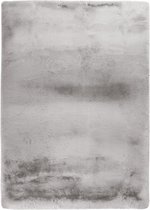 Eternity | Hoogpolig Vloerkleed | Silver | Hoogwaardige Kwaliteit | 80x150 cm