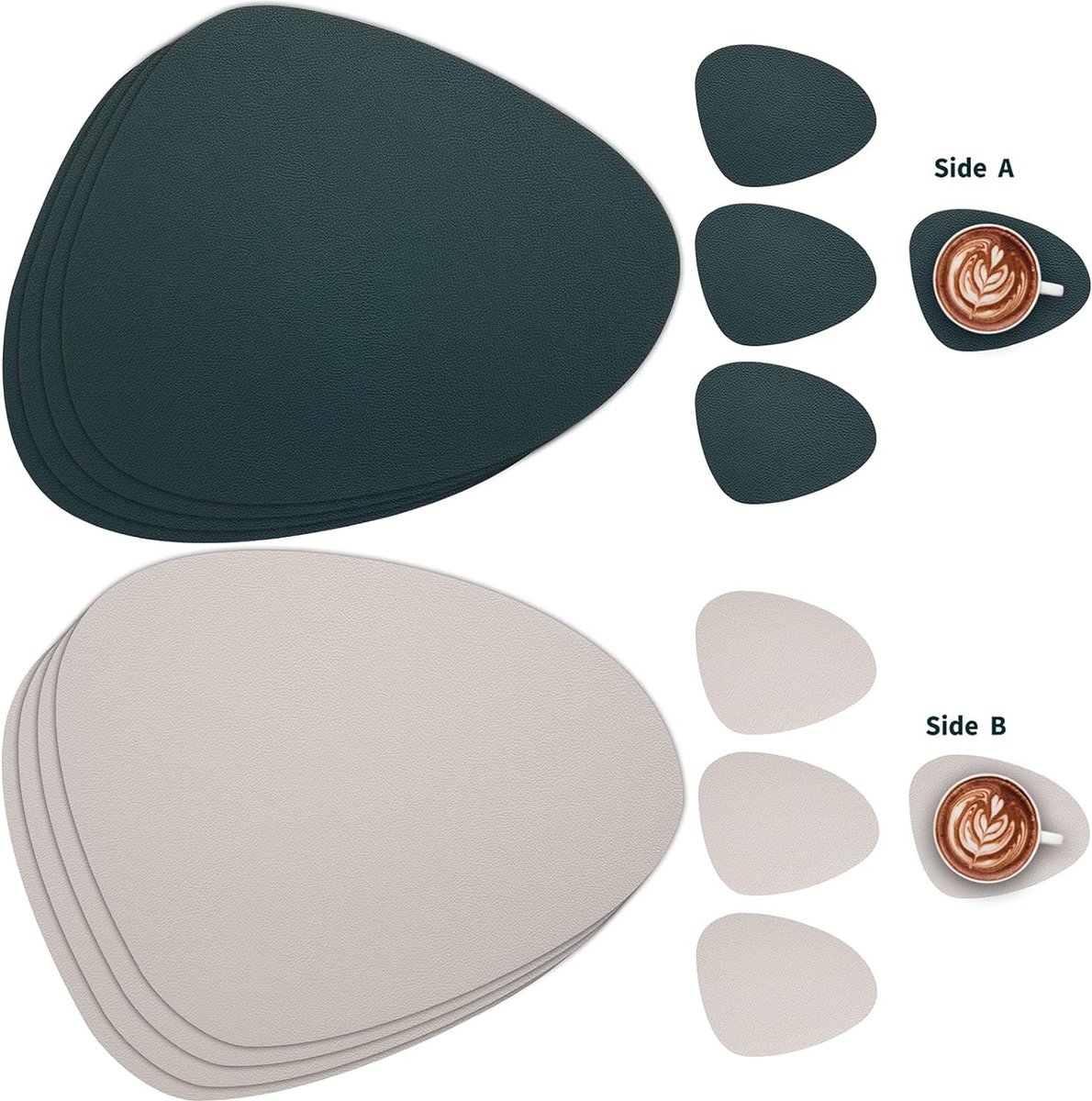 placemats Set / High-quality placemat ,6pieces