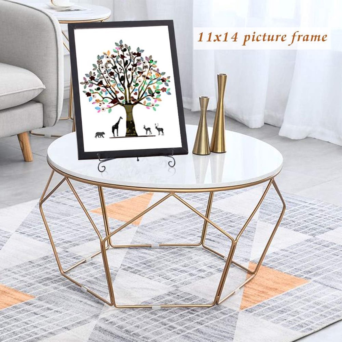 MUCHEN SHOP Iron Plate Display Stand 4 inch 2 PCS