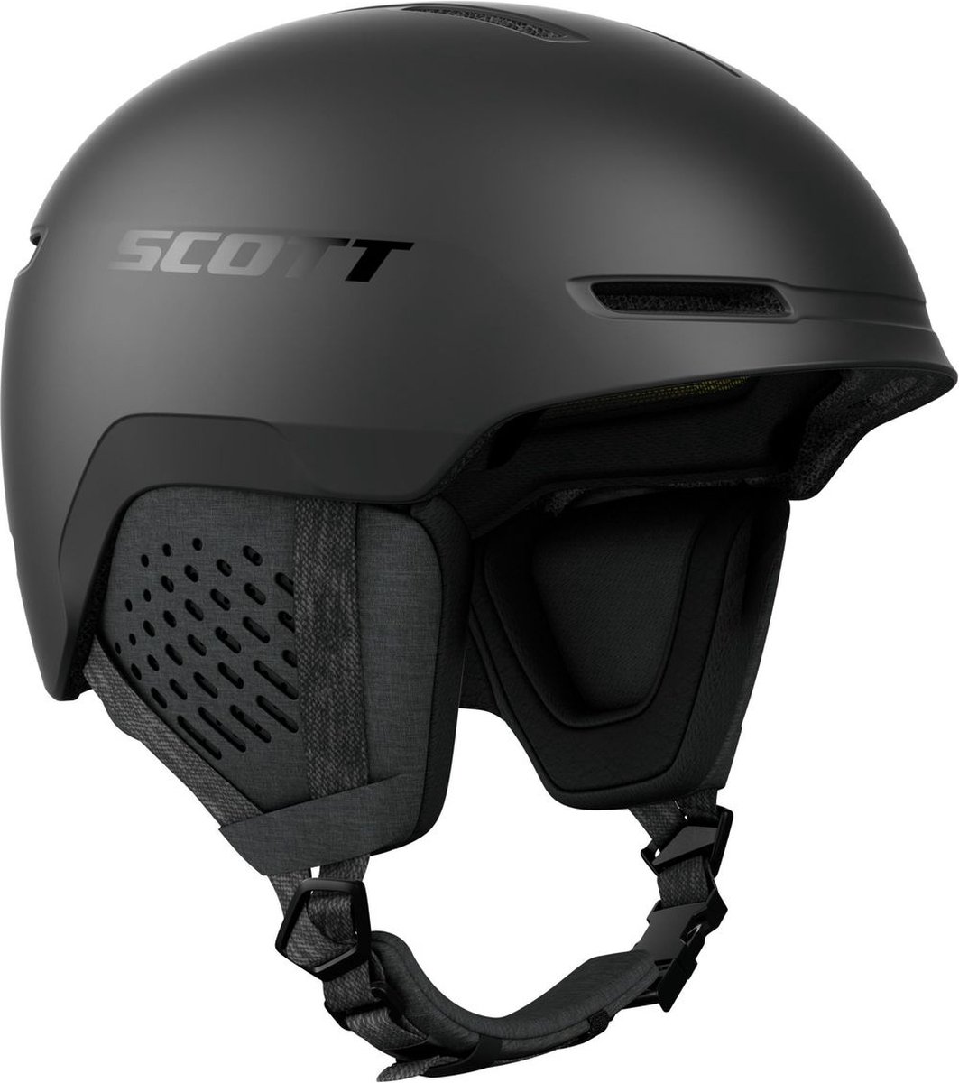 SCOTT Track Plus Skihelm - Zwart - Maat M 55-59 cm