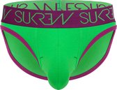 Sukrew Classic Brief Verdant Green - MAAT XL - Heren Ondergoed - Slip voor Man - Mannen Slip