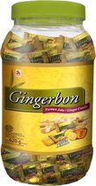 Gingerbon - Gember Snoep - Honey Lemon - 620 Gram - (Hersluitbaar)