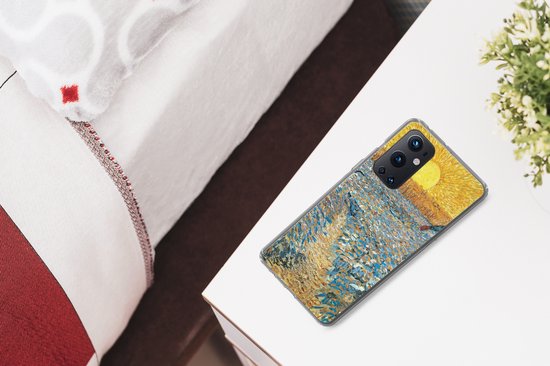 Telefoonhoesje Geschikt voor OnePlus 9 Pro hoesje - De zaaier - Vincent van Gogh - Siliconen Telefoonhoesje