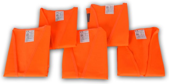 RFX™ Odile veiligheidsvest met klittenband voor kinderen van 3-6 jaar oud - Veiligheidsvesten