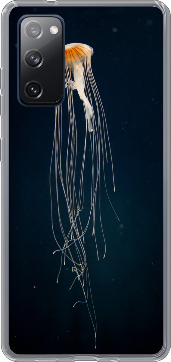 Telefoonhoesje Geschikt voor Samsung Galaxy S20 FE hoesje - Kwal - Zeedier - Tentakels - Siliconen Telefoonhoesje Telefoonhoesje