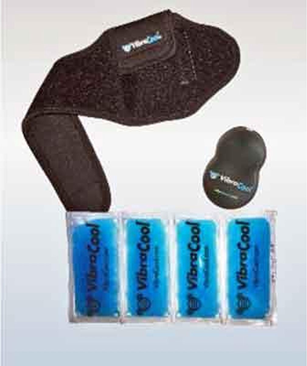 VibraCool Extended - bewezen hulpmiddel voor pijnverlichting bij o.a. knie of enkel, zoals jumper’s knee, IT-band/peesplaat, enkelpijn en ook kuit- of hamstringbeperking.