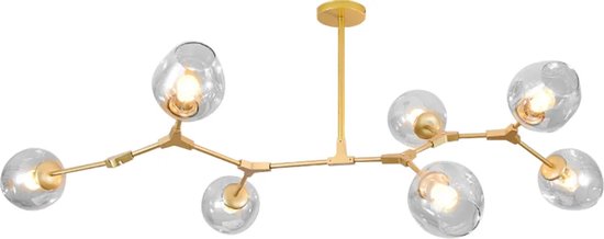 TooLight Hanglamp APP507-7C - E27 - 7 Lichtpunten - Goud