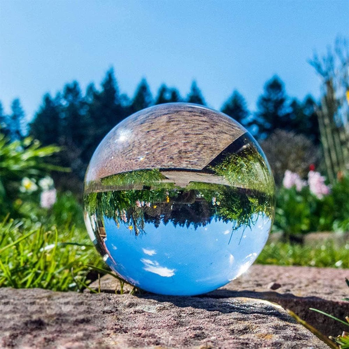 Boule De Cristal Photographie 80mm - Effet Grand Angle Et Flou Artistique - Accessoire Photo Créatif - Verre K9