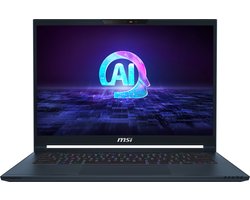 MSI Stealth 14 AI Studio A1VFG-014NL - Gaming laptop - 14 inch MSI Stealth 14 AI Studio A1VFG-014NL - Gaming laptop - 14 inch