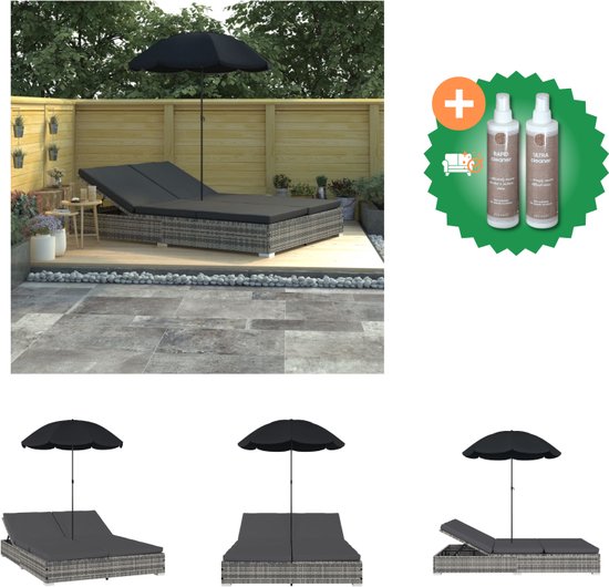 Hondenbed met dak grijs 91x76x16 cm tot 35 kg, ligbed loungebed strechter voor honden katten dieren