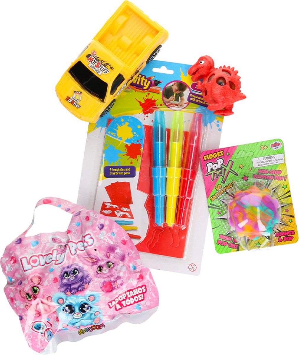 Goedkoopste Kadomix Luxe kinderspeelgoed 100 stuks