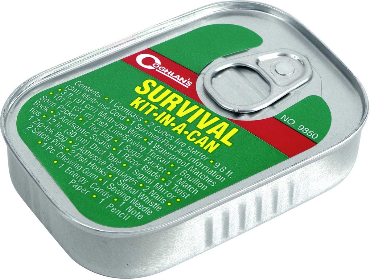 Coghlan's Survival kit - 38-Delig - Compact - In blik