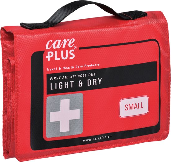 Care plus First Aid Kit roll out small- EHBO set - verbanddoos - uit te rollen- overzichtelijk - Care Plus