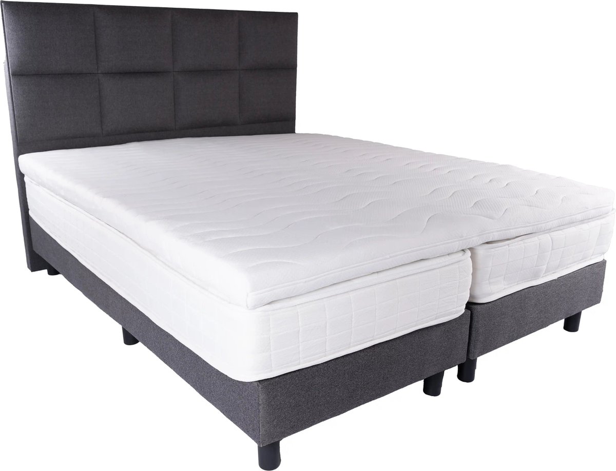 Grey Horizon Boxspring V5 160x200cm Grijs