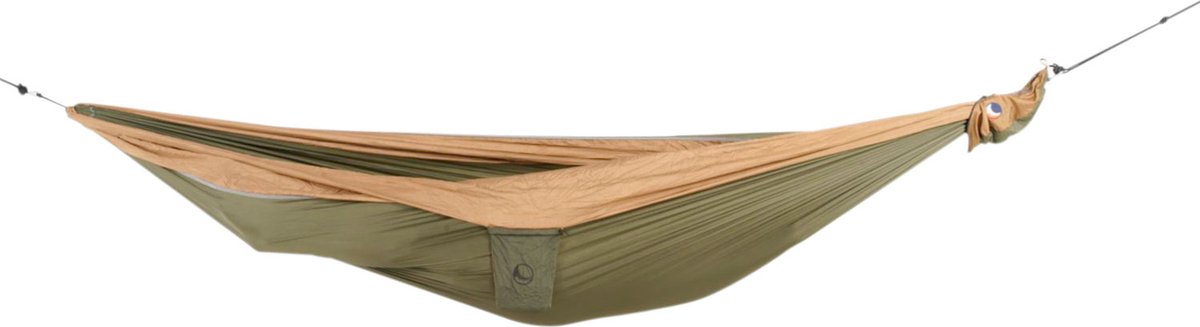Ticket to the Moon King Size Hangmat - Legergroen/Bruin