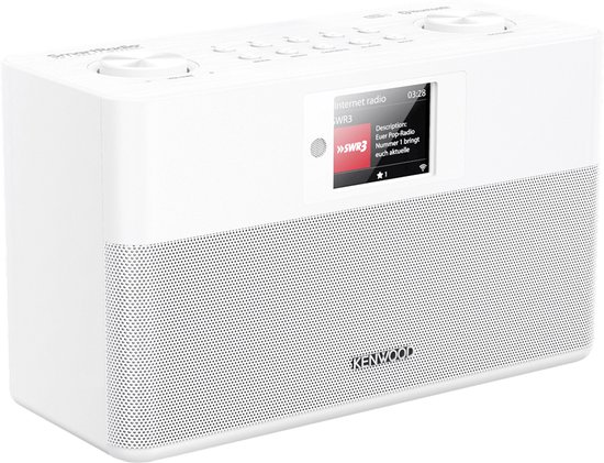 Kenwood CR-ST100S-W Radio portable Internet Blanc