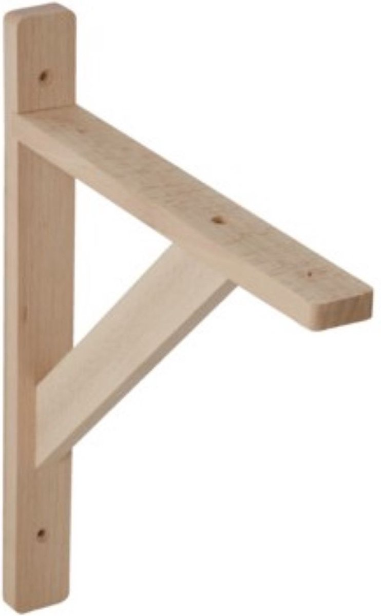 Wovar Houten Plankdrager 20 x 25 cm Beuken | Per Stuk Houtkleur