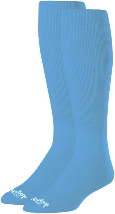 Rawlings Baseball Socks (2 Pair) L Columbia Blue