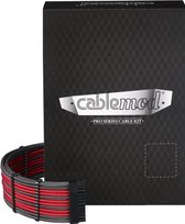 Asus CableMod PRO ModMesh RT-Series Cable Kit, cable management (carbon / red, 13 pieces)