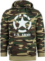 Fostex Hoodie Allied Star U.S. Army camo