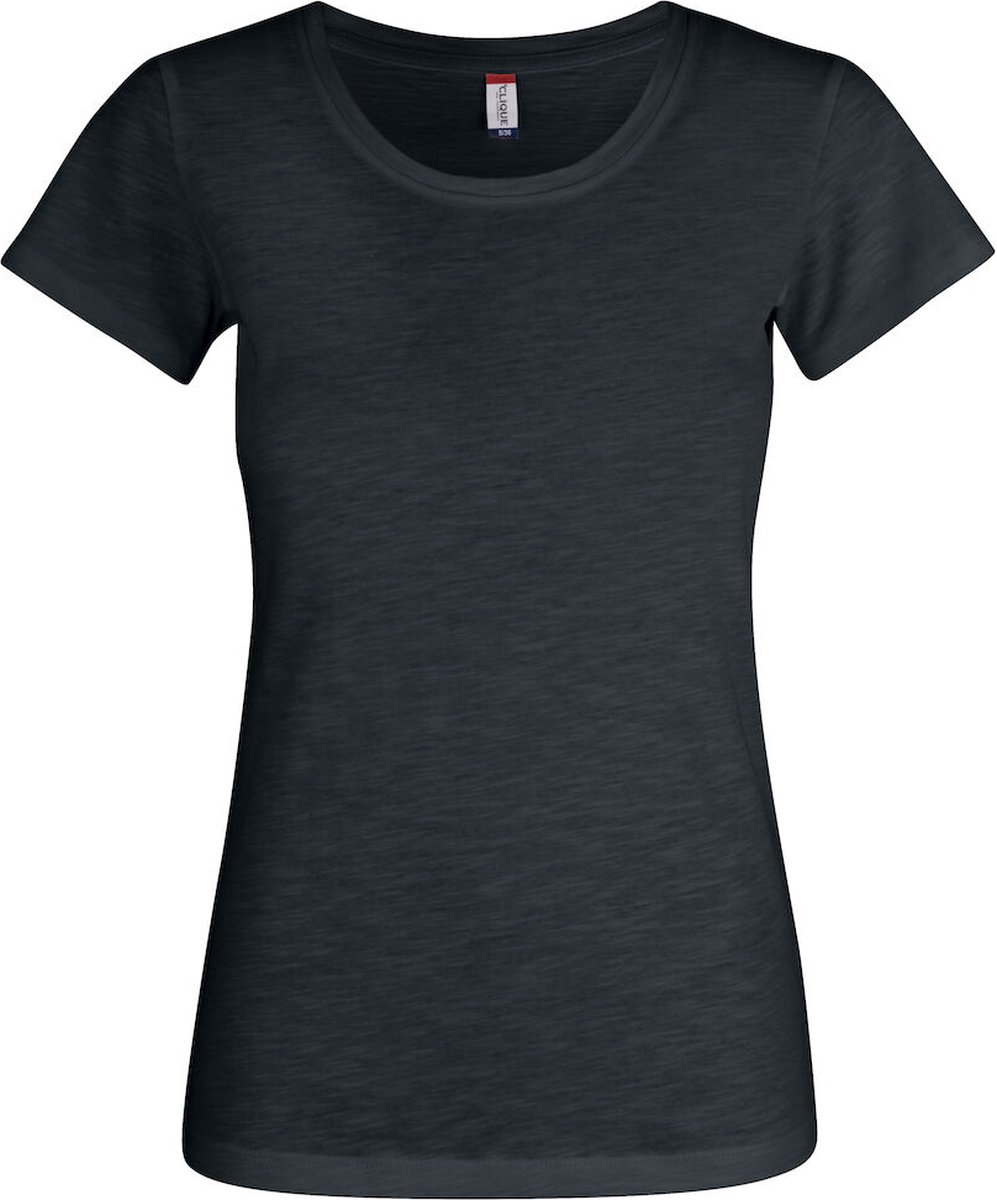 Clique Slub-T Women 029353 - Zwart - L