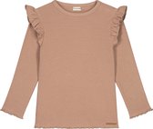 Prénatal baby shirt - Meisjes - Light Taupe Brown - Maat 56