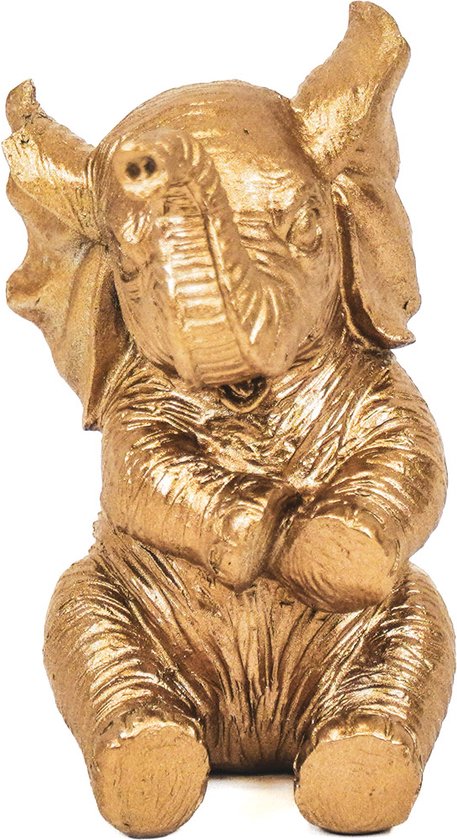 Housevitamin krokodil tafellamp - Goud - Pure House | Wonen & Lifestyle