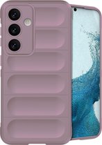 iMoshion Coque adaptée pour Samsung Galaxy S24 Case Siliconen - iMoshion EasyGrip Backcover - Violet