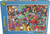 Goliath That's Life: TV Studio Edition – 1000 pièces – Puzzle (68 x 48 cm)