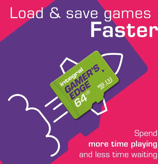 Integral Gamers Edge 128GB Nintendo Switch | bol