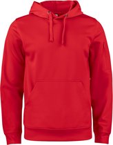 Clique Basic Active Hoody 021011 - Rood - XL